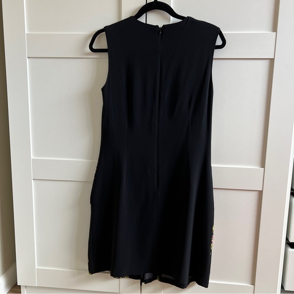 Stella McCartney Psychedelic Garden Neon Forest Shift Dress, size 40 IT/6 US - Picture 2 of 13